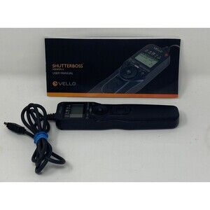 Vello ShutterBoss II Timer Remote Switch for Nikon DC2 Connector Cameras RC-N2II